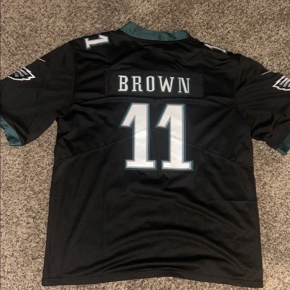 Nike Stitched AJ Brown Philadelphia Eagles #11 Jersey Size Men’s XXL - Picture 2 of 2